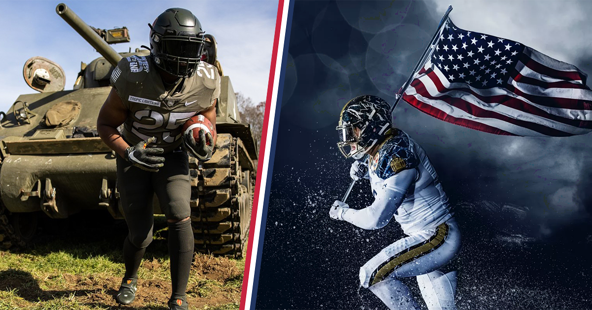 Naval Academy's NASA-inspired uniforms extend Army-Navy Game's