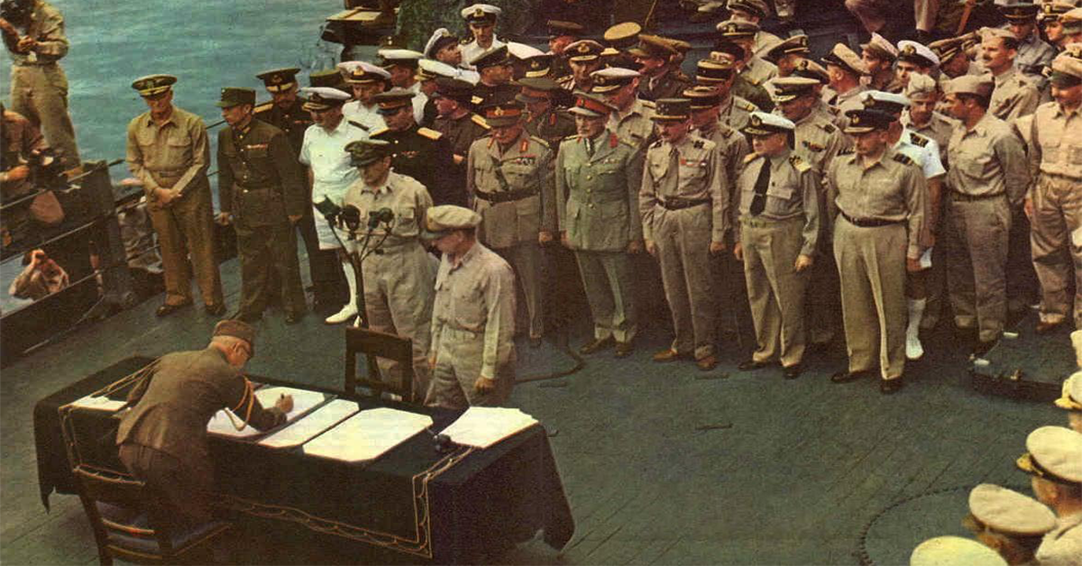 Today In Military History Japan Surrenders In Ww2 We Are The Mighty