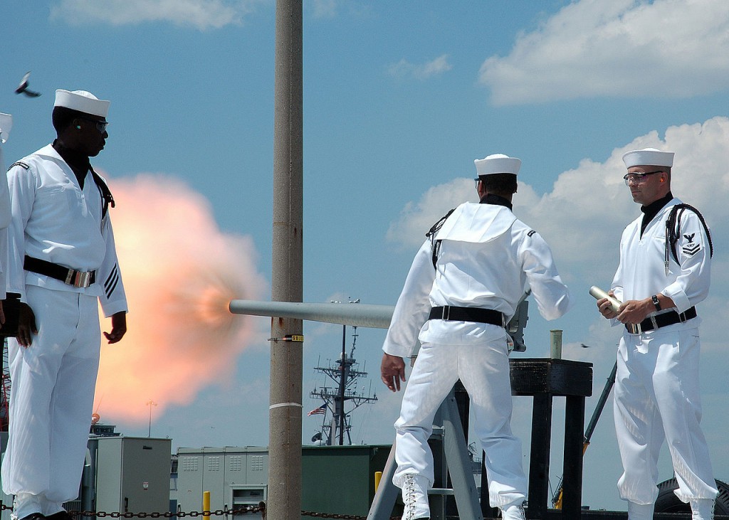 The fascinating story behind the military's use of the 21-gun salute