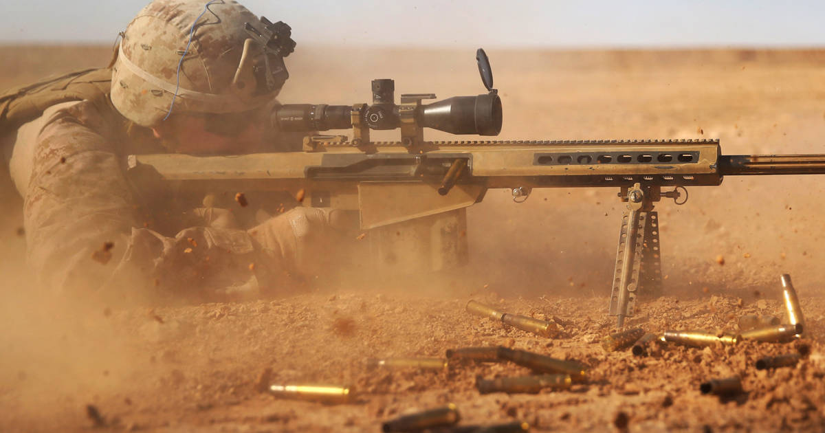 Why would a soldier use a .50 cal sniper rifle instead of a 7.62 sniper  rifle and vice versa? - Quora