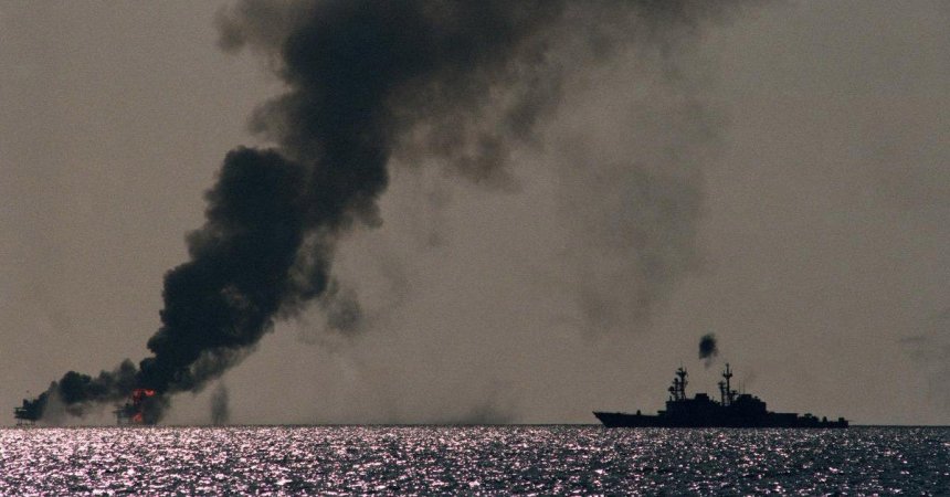 4 times the Iranian navy got beat down in the Persian Gulf