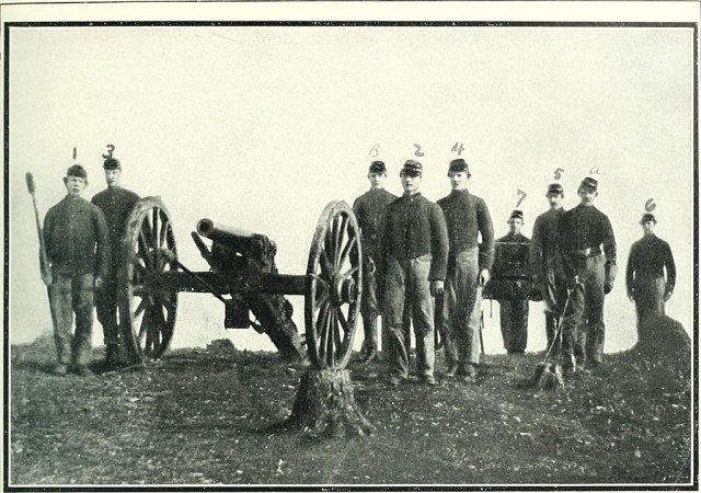 Civil War flag bearers