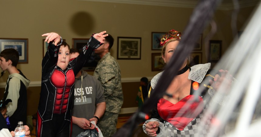 How to celebrate Halloween on a military base