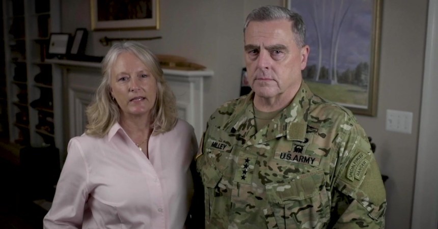 Chairman of Joint Chiefs of Staff’s spouse saves veteran’s life on Veterans Day