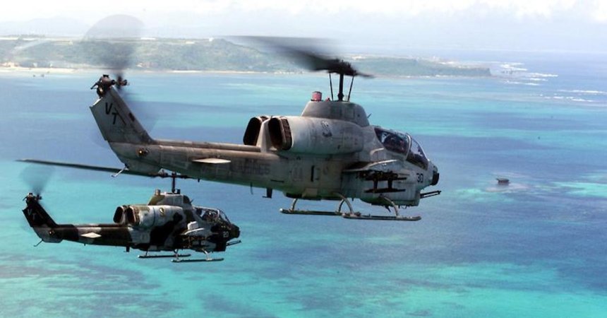 30 years later, the Marine Corps AH-1W Super Cobra makes its final flight