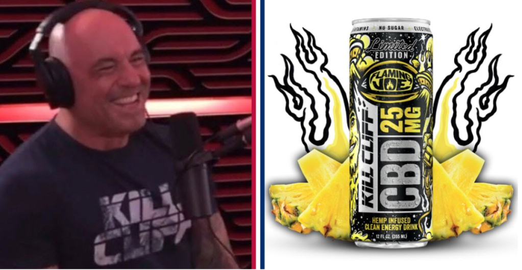 Joe Rogan teams up with Kill Cliff to create a new CBD beverage.