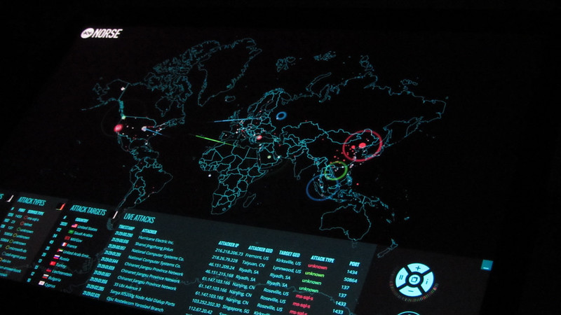 norse cyber attack map