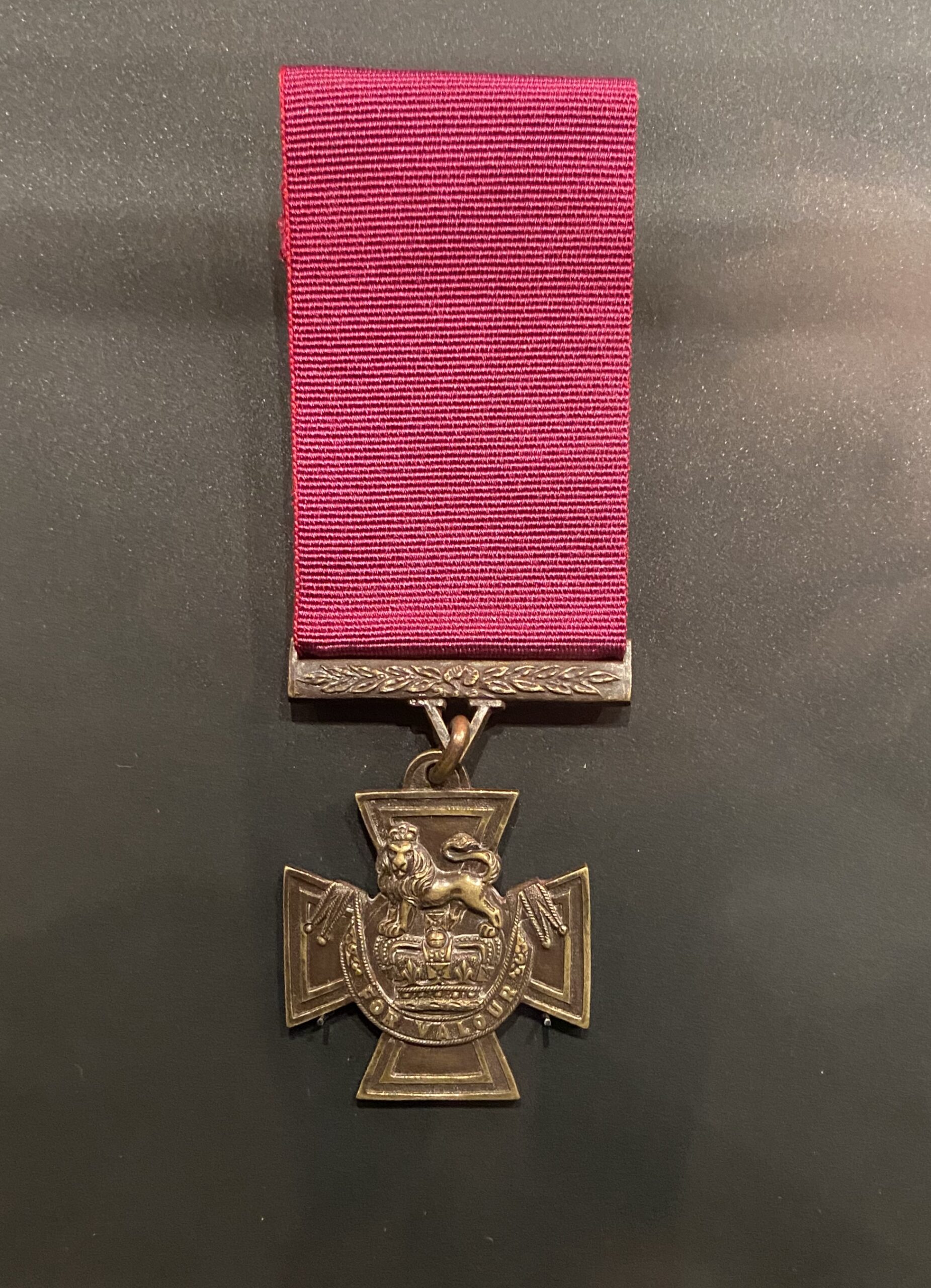 The prestigious Victoria Cross award.