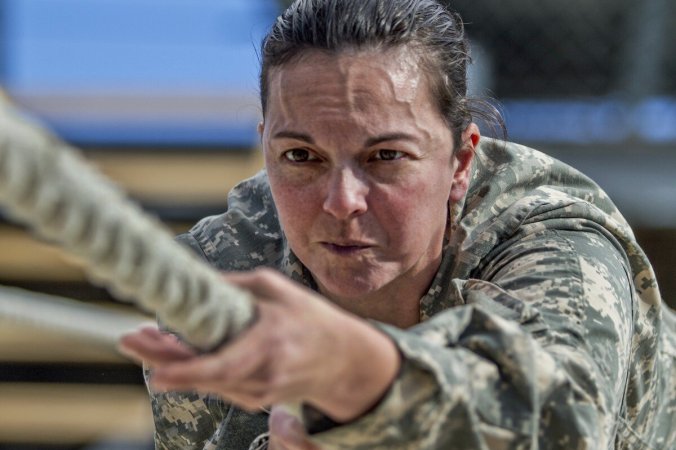 How a ragtag band of civilians got strong for service women