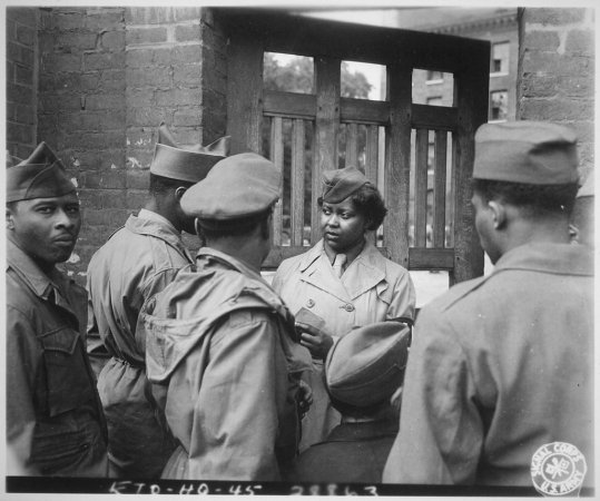 women from the 6888th battalion in wwii