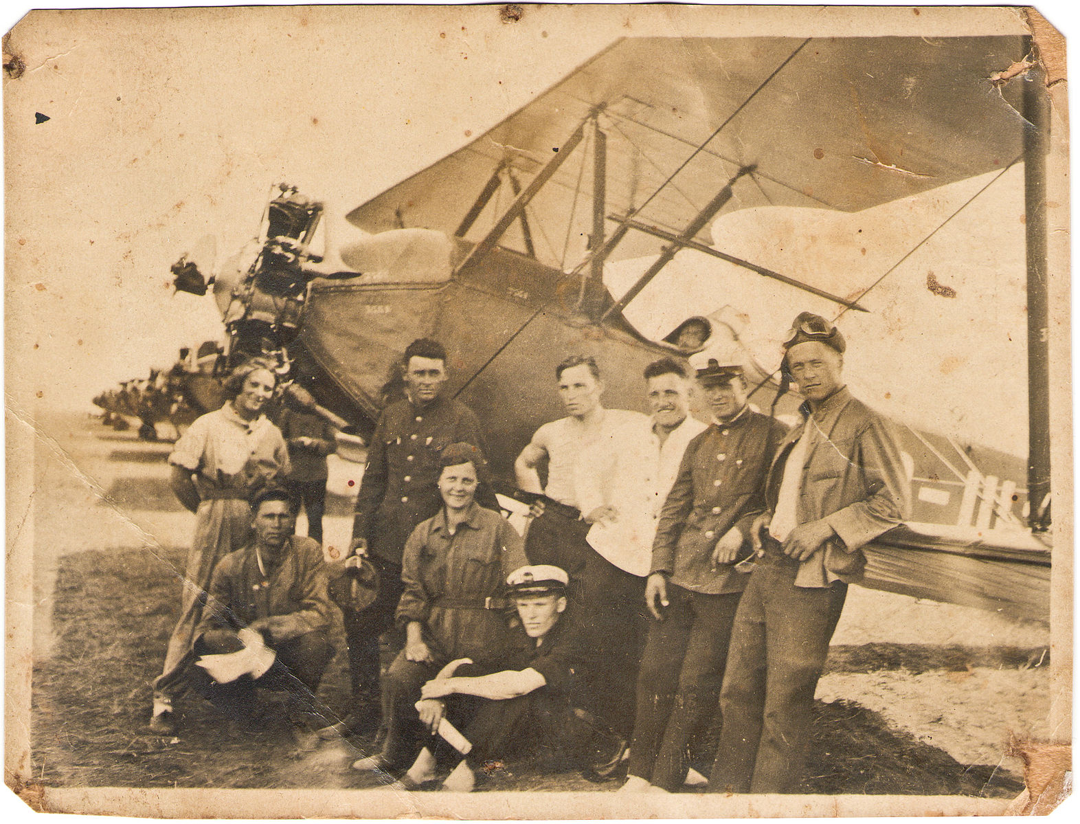 biplane from korean war