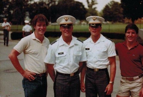 US Army Lieutenant Steve Cannon, who won the Salute to Service award