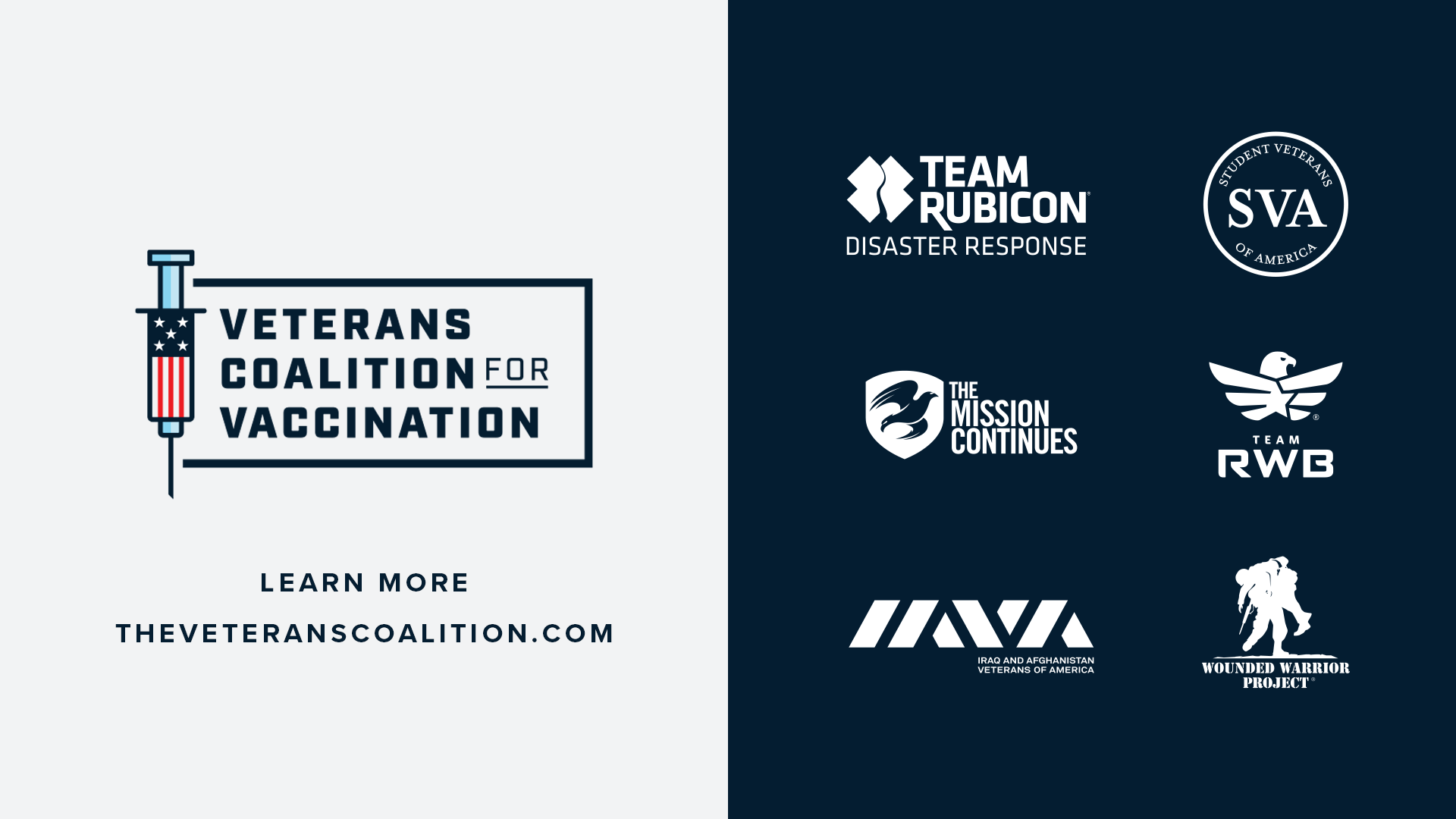 Veterans coalition for COVID-19 vaccination ad