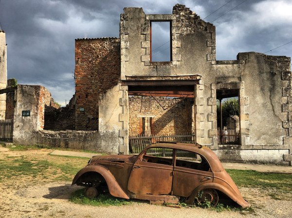 A French village was abandoned and rebuilt so no one would forget a Nazi war crime
