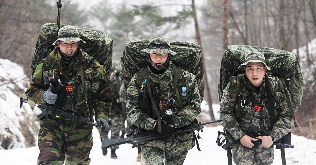 south korean marines