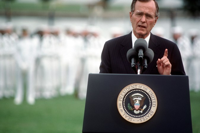 george h.w. bush