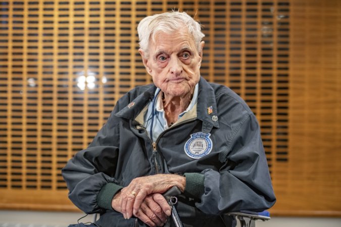 A 100-year-old Sentinel returned to the Tomb of the Unknown Soldier