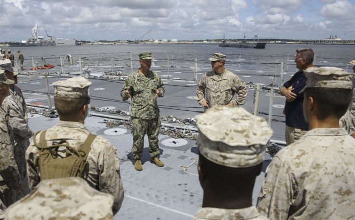 5 things sailors and marines will fight over when underway,  according to a Marine