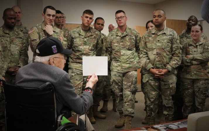 Listen to these 10th Mountain Division soldiers revive an old WWII song