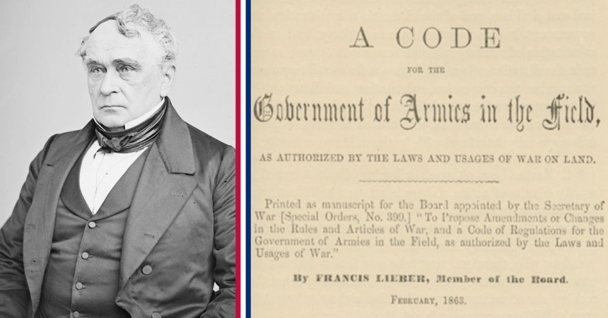 Today in military history: Union issues conduct code defining laws of combat for Civil War