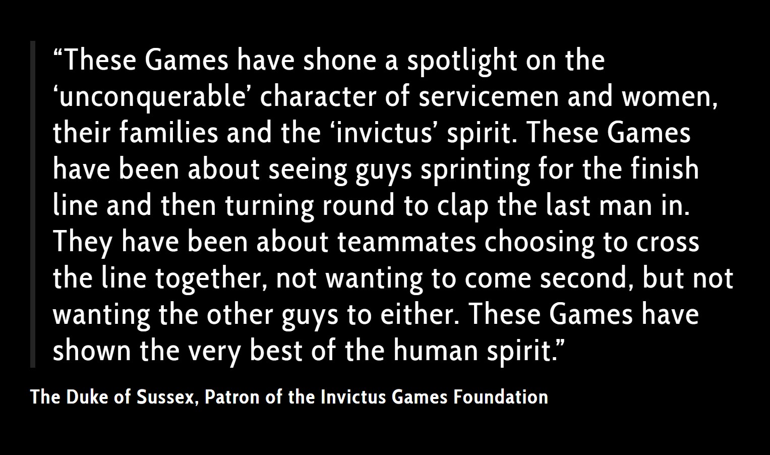 invictus games