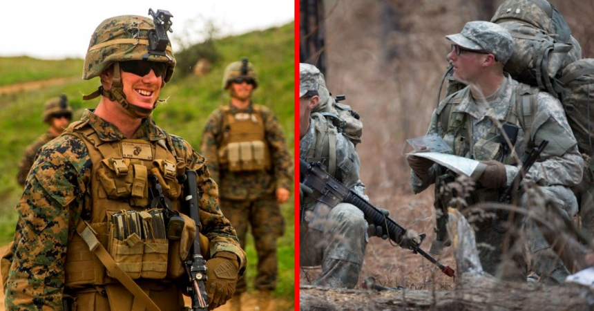 9 military phrases that differ between the USMC and the Army