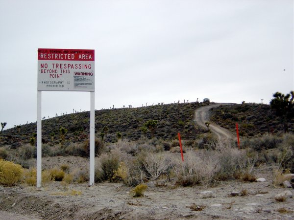 area 51 sign