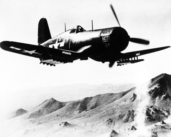 The F4U Corsair was meant for the Navy but became a Marine Corps legend