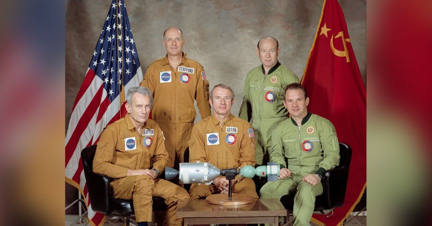 Today in military history: Superpowers meet in space