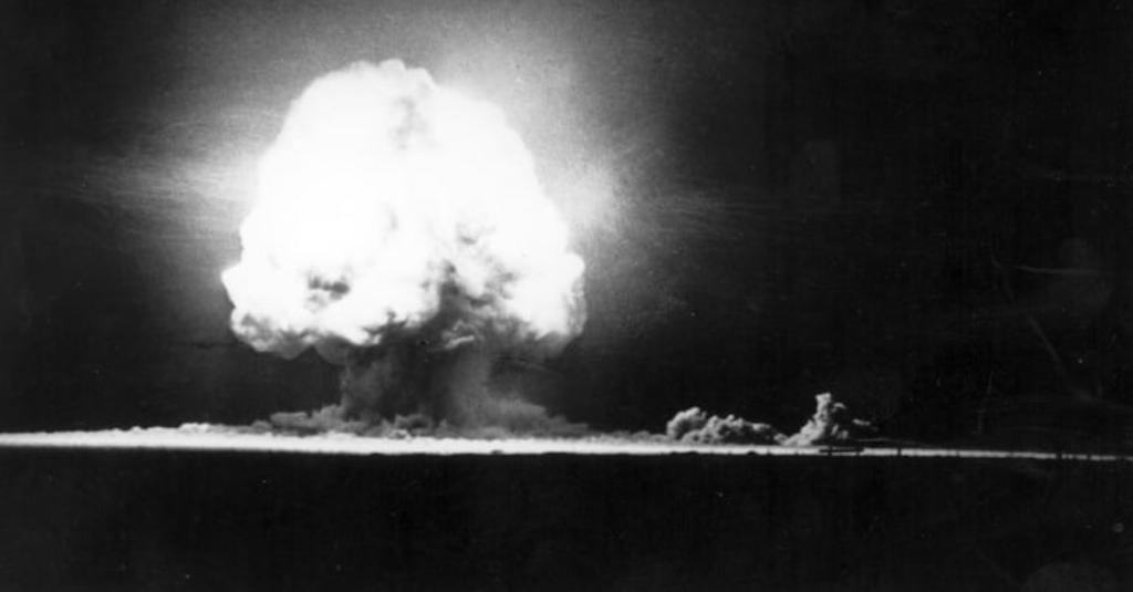 first atom bomb