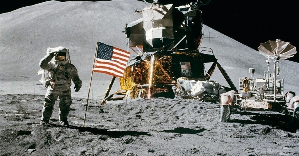 first man on the moon