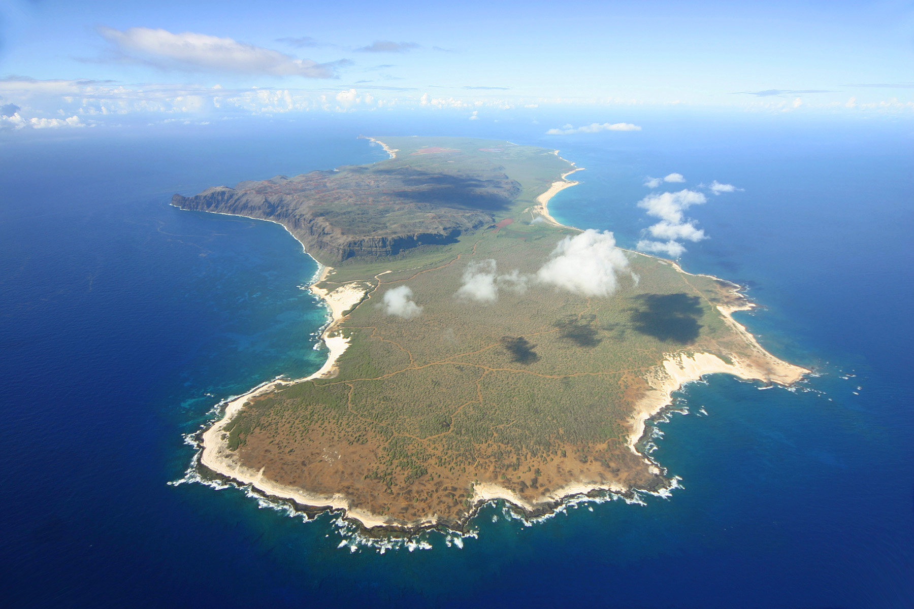 island where pilot crash landed