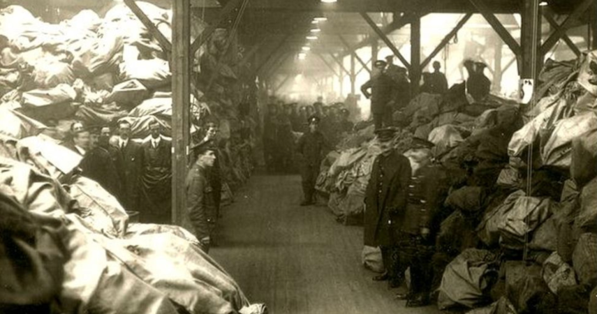 Here’s how the USPS delivered 12 million letters a week during WWI