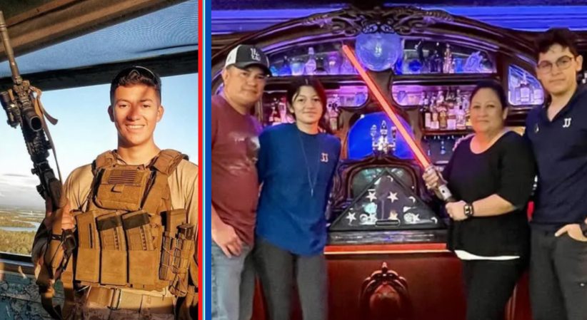 Disneyland honors fallen Marine by fulfilling his final wish – to be buried with a lightsaber