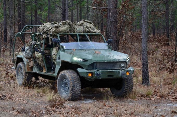 Watch Jay Leno drive the Army’s new Infantry Squad Vehicle