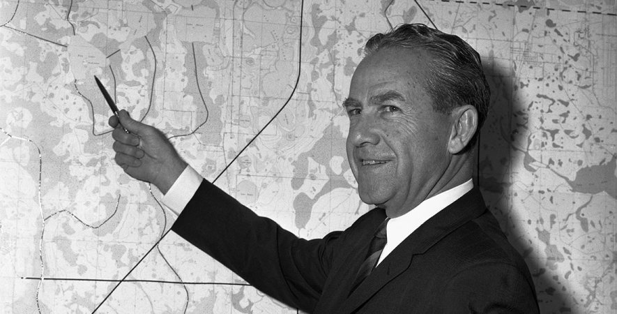 This Army General helped Walt Disney build his Magic Kingdom in a swamp