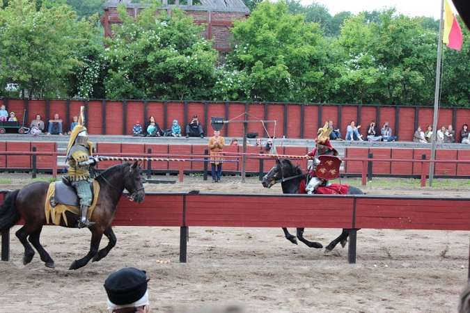 This is how knights trained for life-or-death jousting tournaments