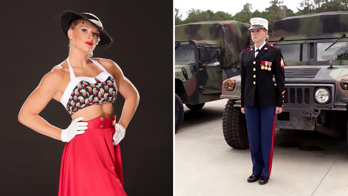 MIGHTY 25: WWE star and USMC vet Lacey Evans continues serving outside the  ring