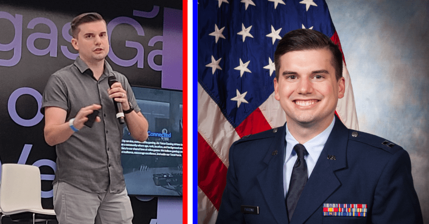 MIGHTY 25: Air Force Captain Oliver Parsons is saving lives, one game at a time