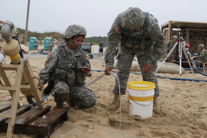 The best types of water to drink while in the field