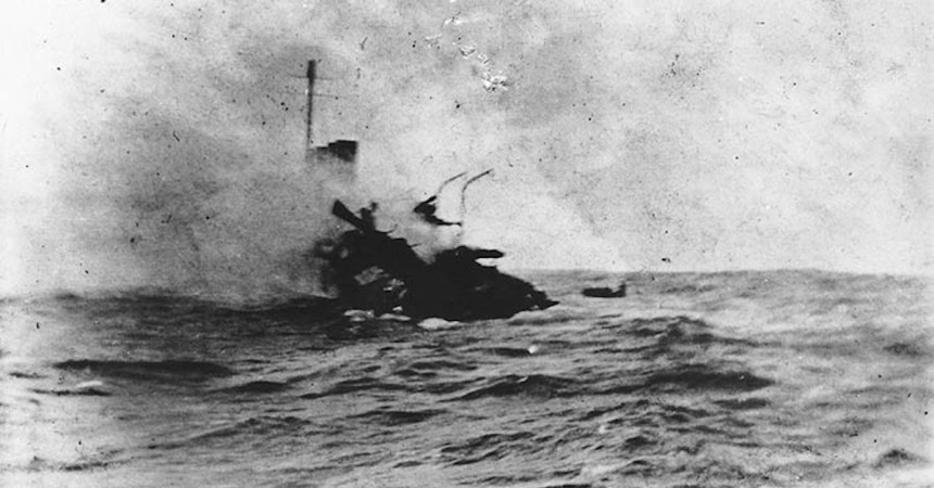 Today in military history: First American destroyer sunk by enemy