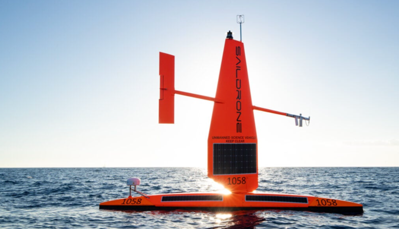 The Navy is testing its unmanned Saildrone Explorer for the first time