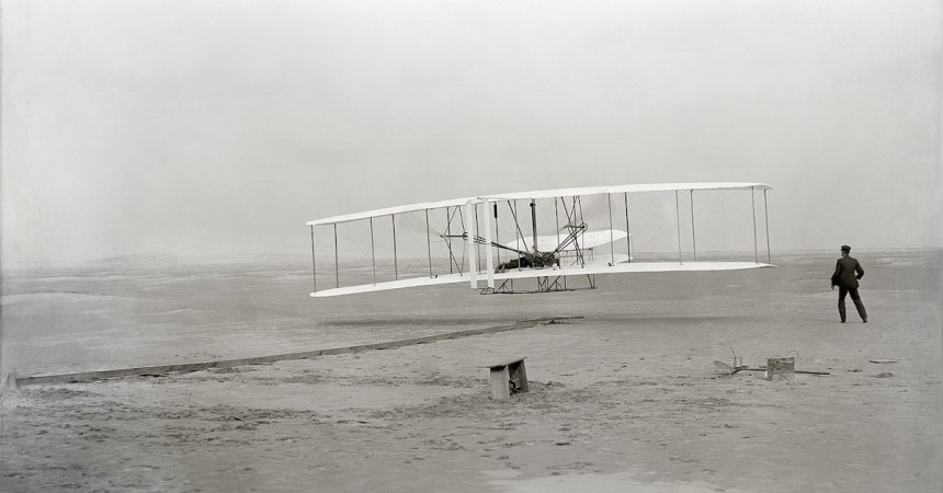 Today in military history: First airplane takes flight