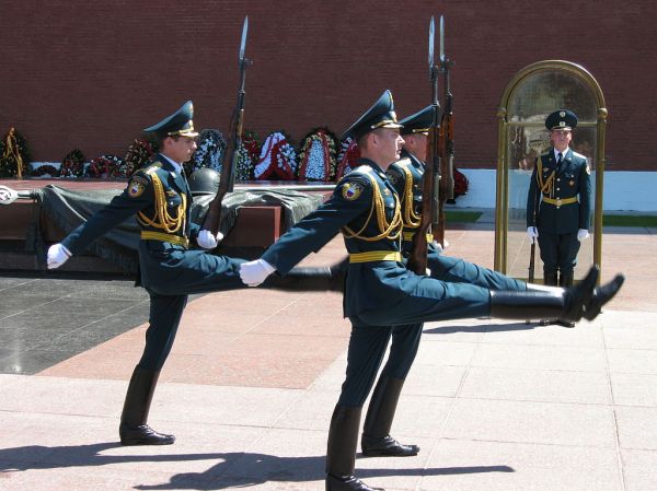 Why some foreign armies ‘goose-step’ while marching