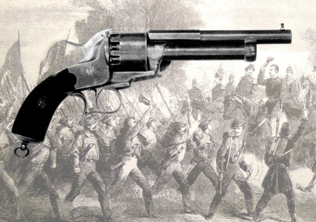 The Confederacy’s double-barreled sidearm fired two different calibers