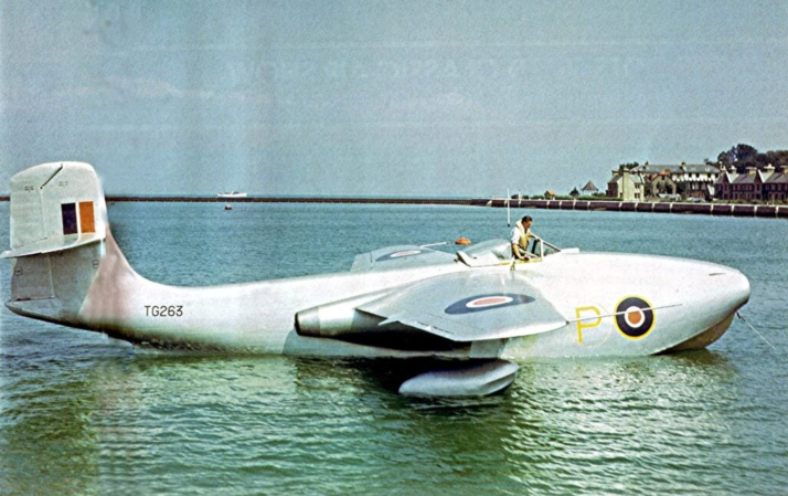 How the British made a jet-powered, flying boat fighter plane
