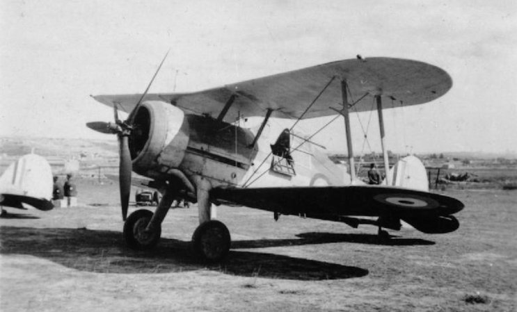 invasion of malta biplanes