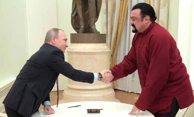 How Steven Seagal and Vladimir Putin got to be such good buddies