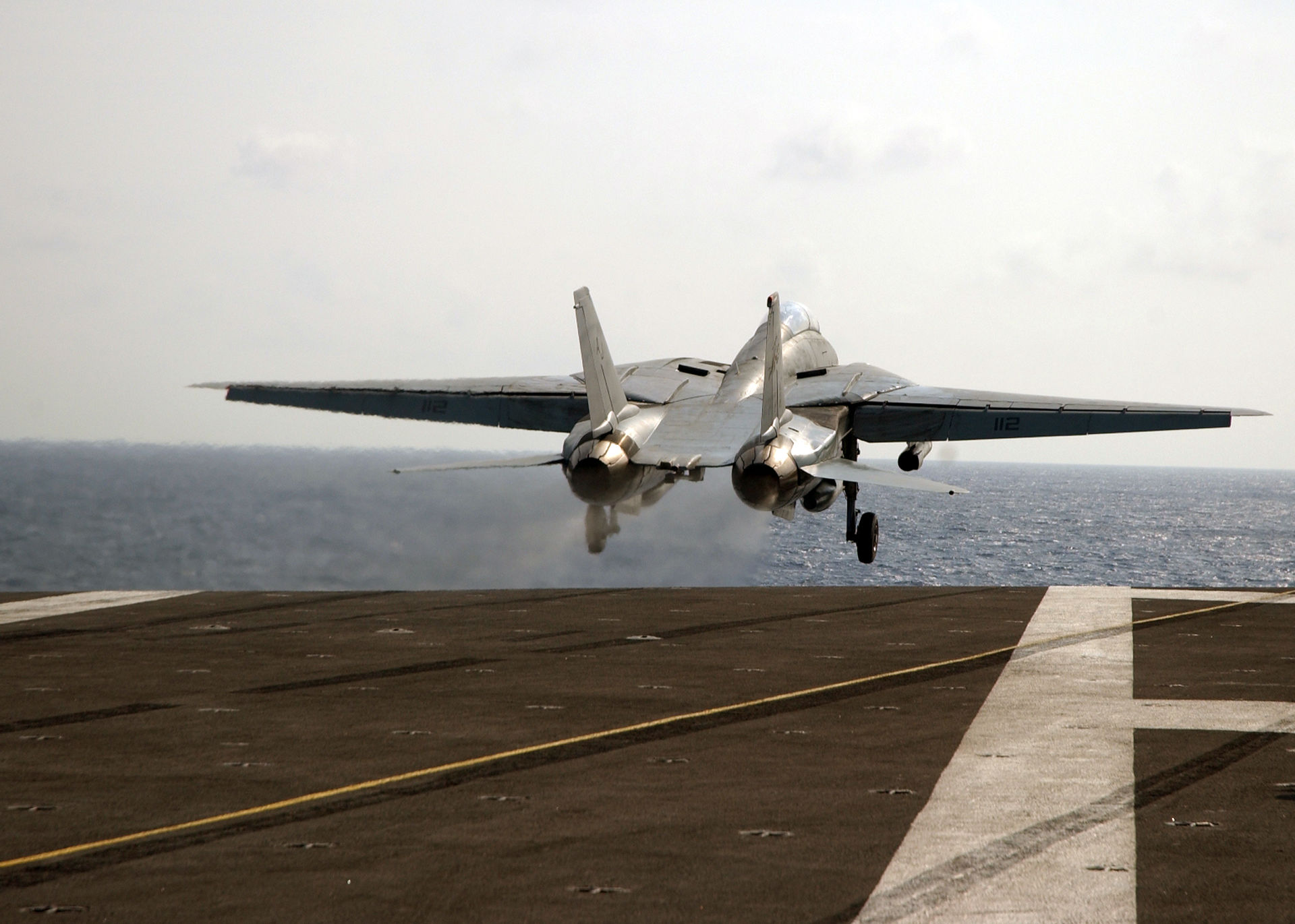 F-14 Tomcat last carrier launch