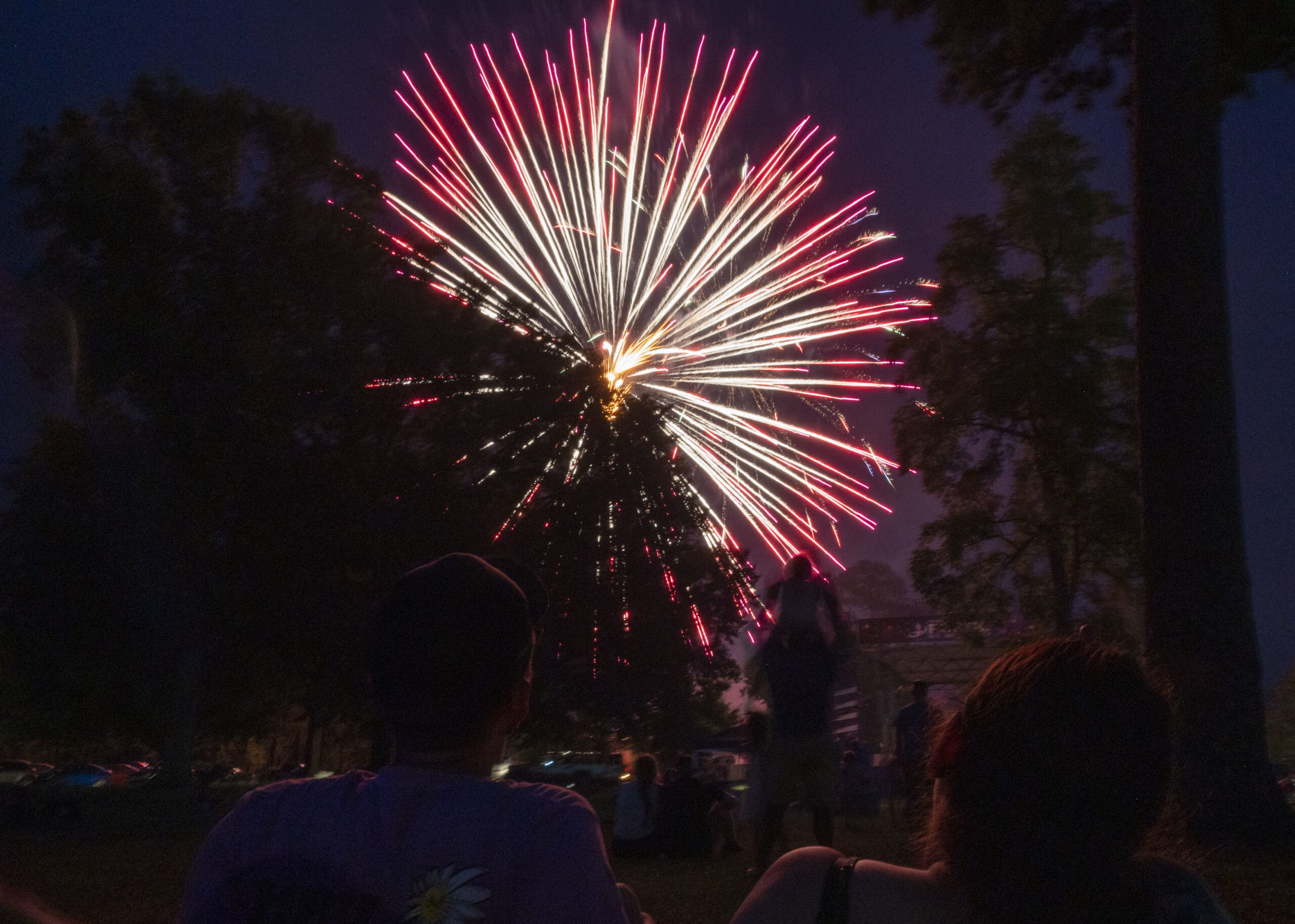 Fireworks at Seymour Johnson Air Force Base